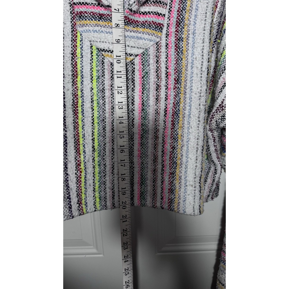 Vtg Earthbound Trading Co. Molina Baja Hoodie Mexico Size XL Long Sleeves - Picture 10 of 10